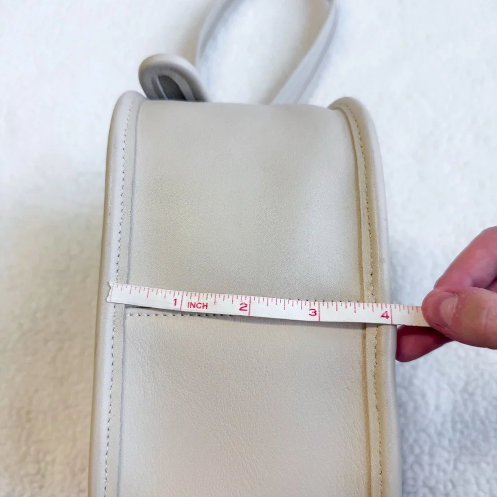 Vintage Coach 1997 Legacy Flap Bone Leather Crossbody Amazing Condition 9965 - Picture 15 of 16